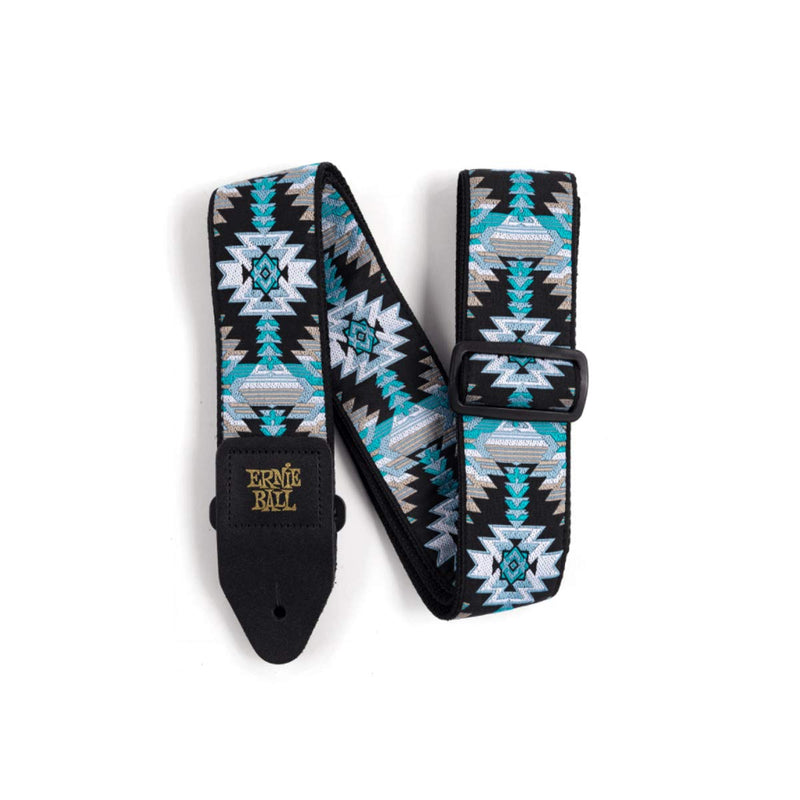 [AUSTRALIA] - Ernie Ball Jacquard Guitar Strap, Albuquerque Blue (P04609) Southwest 