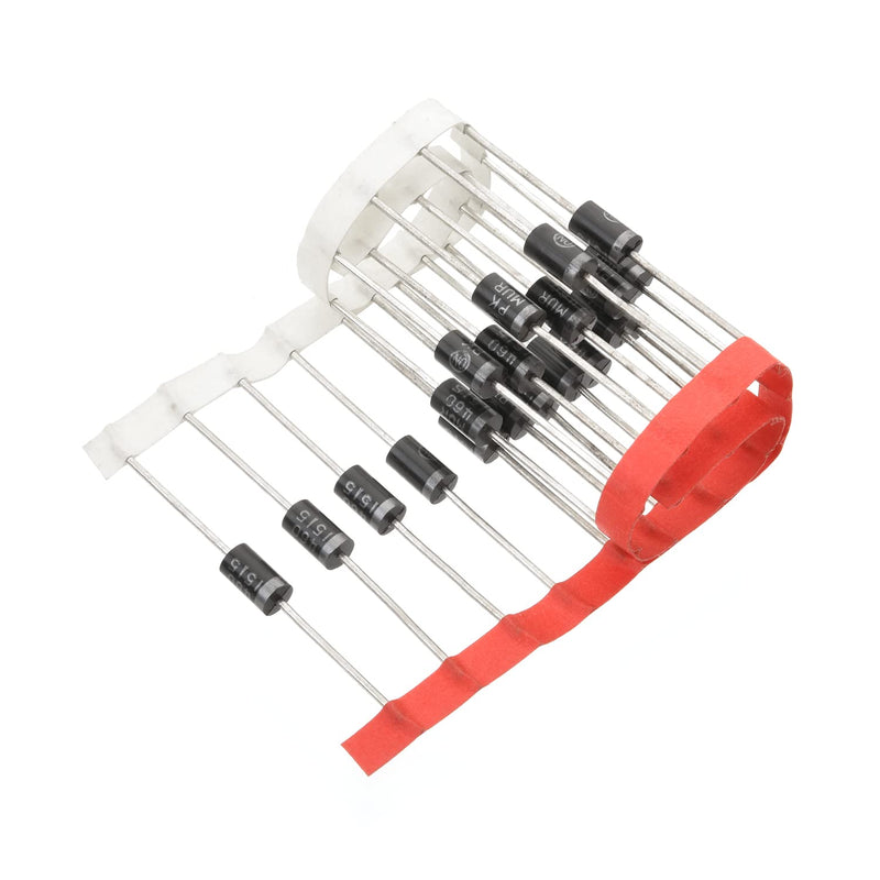 Fielect 20Pcs MUR460 Rectifier Diode 4A 600V Axial Electronic Silicon Diodes MUR460 ; 20pcs