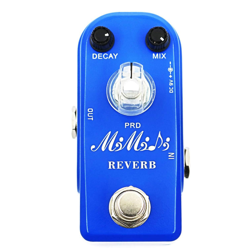 [AUSTRALIA] - Reverb Guitar Effect Pedal, MIMIDI Digital Plate Reverb for Music Hall and Church,True Bypass, Aluminum Alloy（312） Reverb-312 