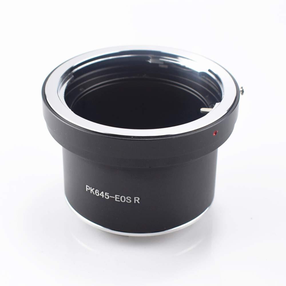 Compatible with for Pentax 645 P645 PK645 Lens to for Canon RF Mount Mirrorless Camera Body, PK645 to EOS R Lens Adapter for Camera Pentax 645 to EOS R adapter