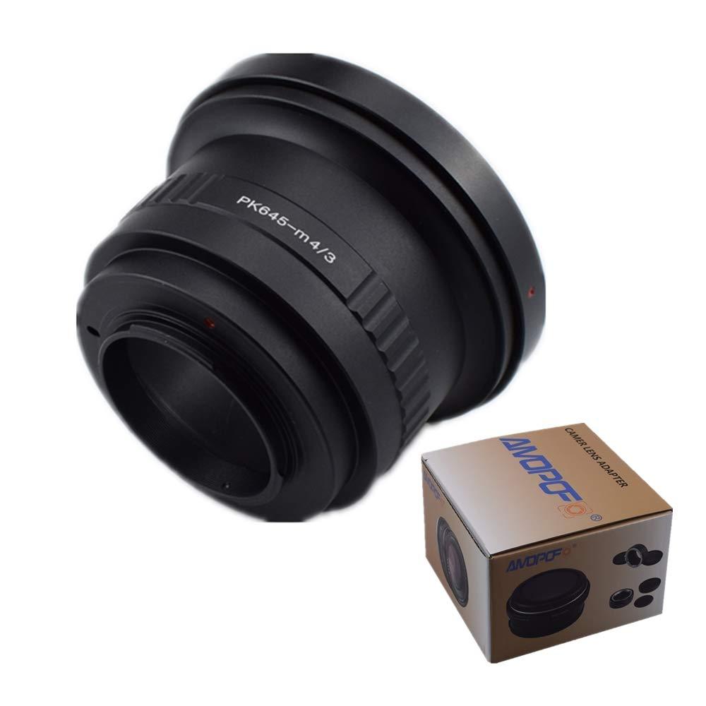 Compatible with for Pentax 645 PK645 Lens to Micro Four Thirds (MFT, M4/3) Camera,EP1,EP2,EP3,DMC-G3, DMC-GH1, DMC-GH2,PK645 to M4/3(MFT) Lens Adapter. Pentax 645 to M4/3 adapter