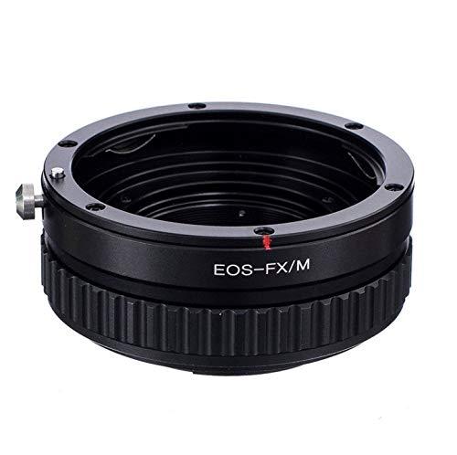 EOS to FX Adjustable Focusing Macro-Infinity Adapter for Canon EOS Lens to for Fuji X Mount Cameras (for Fujifilm X100,X10,X-S1,X-Pro1, X-E1, XF1,X20,X100S,X-M1,X-A1,X-E2,XQ1) EOS to FX/M Macro Focusing Helicoid Adapter