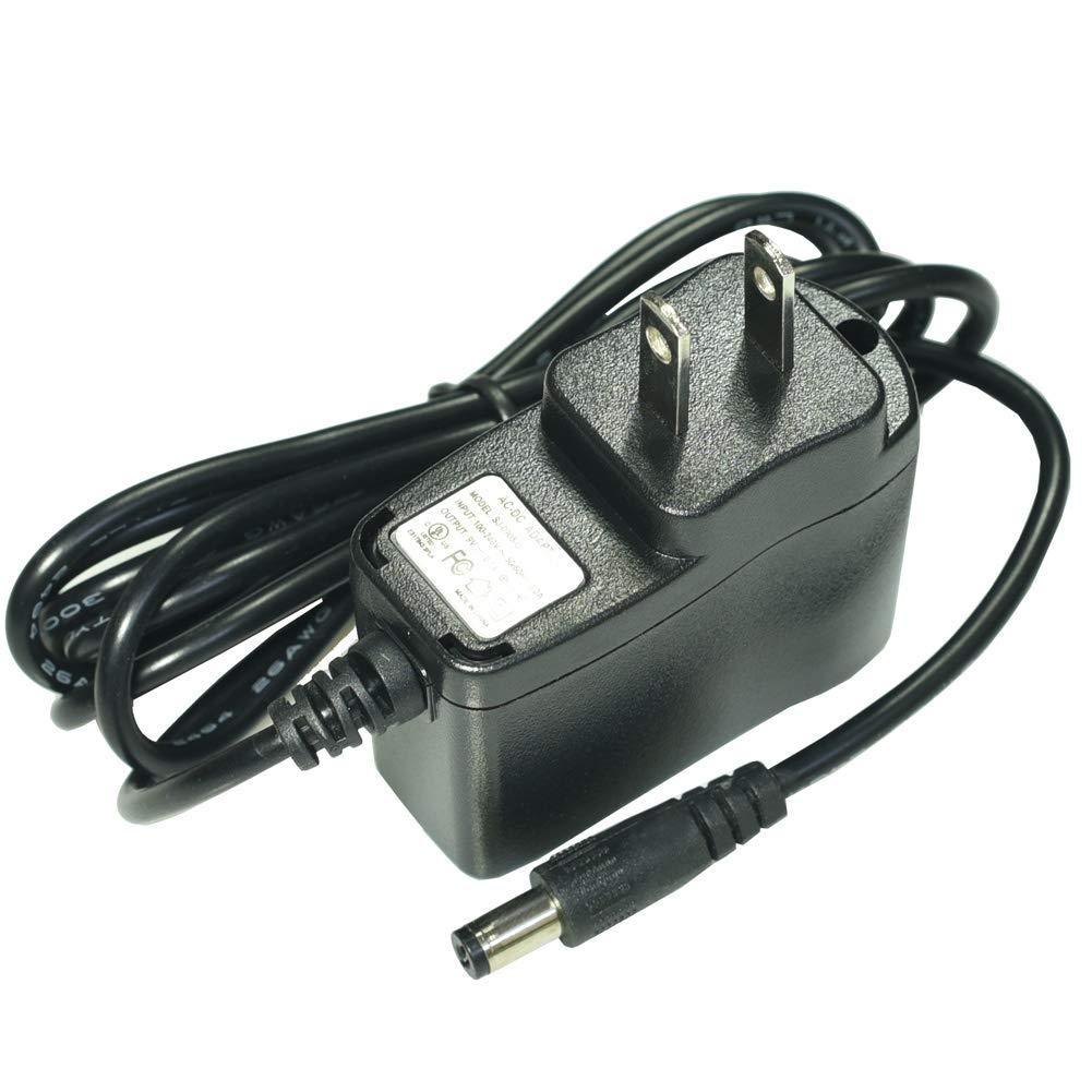 VSN 9V DC Pedal Power Supply Adapter For Guitar Pedals, UL Listed, Center Negative