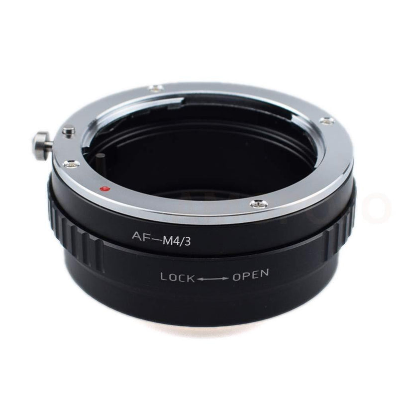 AF to M4/3 Lens Adapter, Compatible with for Sony Alpha A Minolta MA AF Lens to Micro Four Thirds (MFT, M4/3) Camera EP1,EP2,EP3,EPL1,OM-D,E-PL5 E-PM2 E-P3 Micro Four Thirds (MFT, M4/3)-Mount