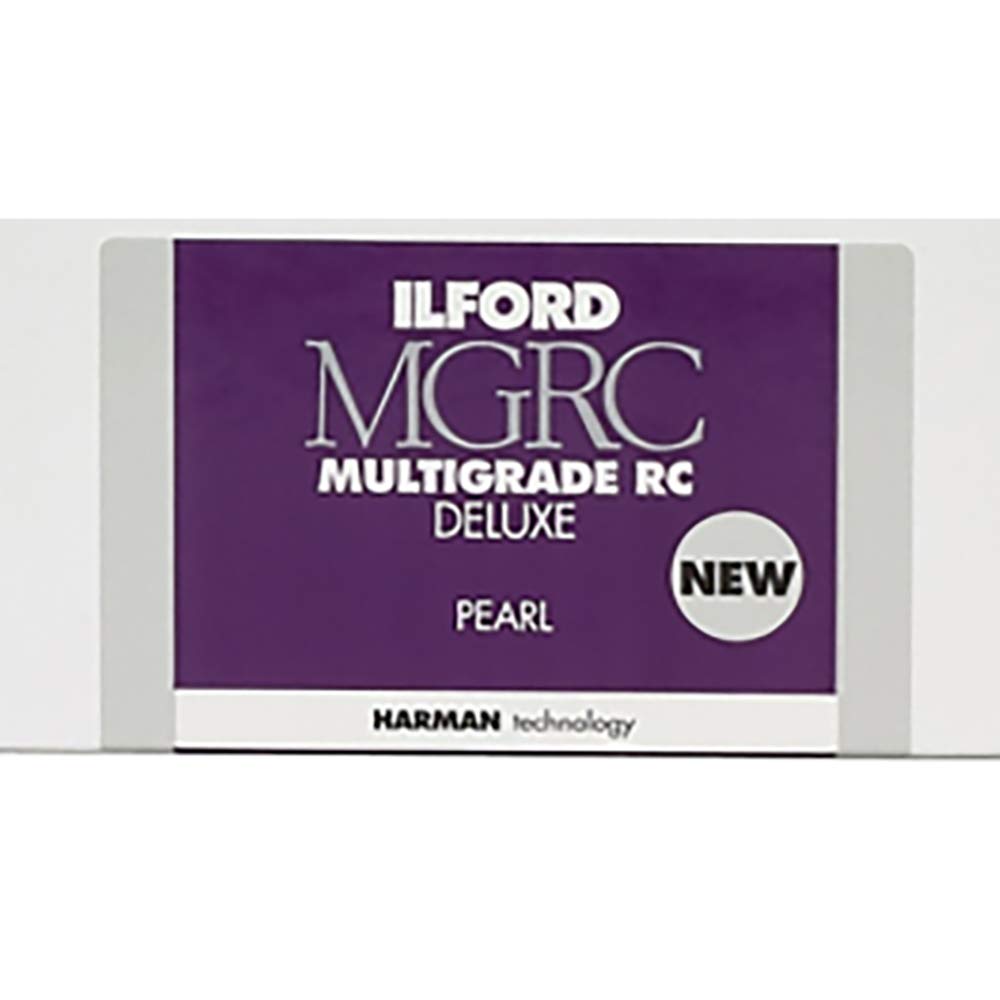 Ilford Multigrade V RC Deluxe Pearl Surface Black & White Photo Paper, 190gsm, 5x7", 25 Sheets