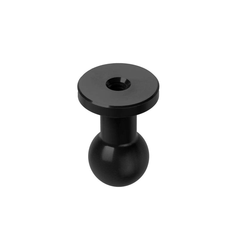 Aluminum Tripod Adapter with 1/4"-20 Hole and 20mm Ball. Tackform Enduro Series