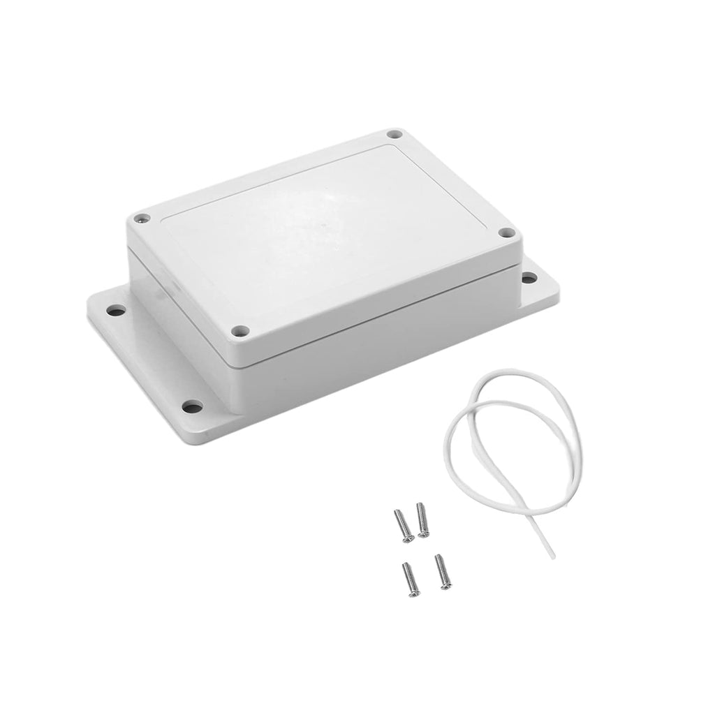 Fielect Junction Box ABS Plastic Dustproof Waterproof IP67 Universal Electrical Project Enclosure with Fixed Ear 4.53" x 3.35" x 1.38" 115x85x35mm IP67