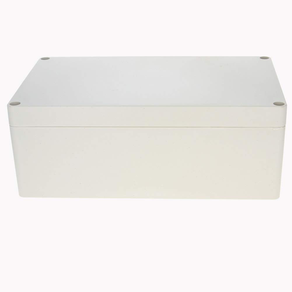 Fielect 7.87" x 4.72" x 2.95" ABS Plastic Dustproof Waterproof IP67 Junction Box Universal Electrical Project Enclosure 200x120x75mm