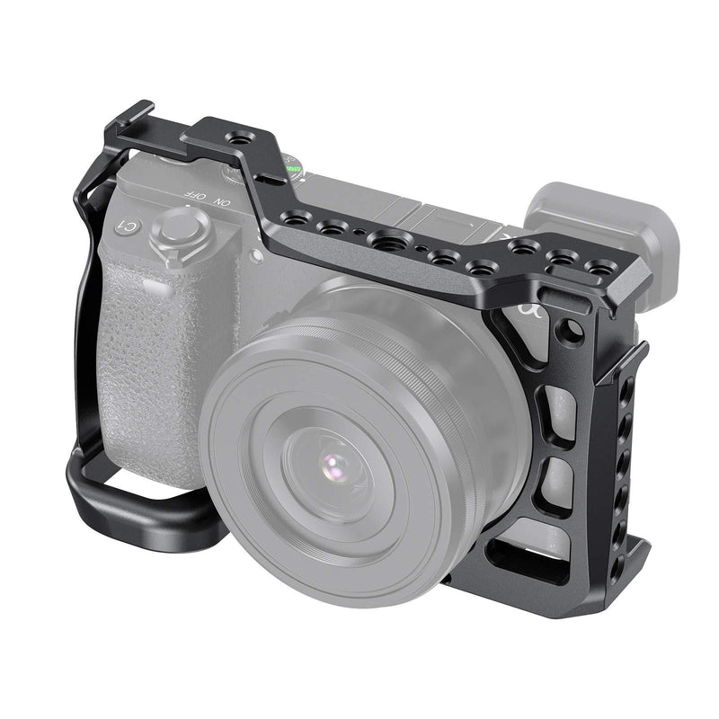 SMALLRIG Cage for Sony Alpha A6600/ILCE 6600 Mirrorless Camera with Cold Shoe Mounts - CCS2493