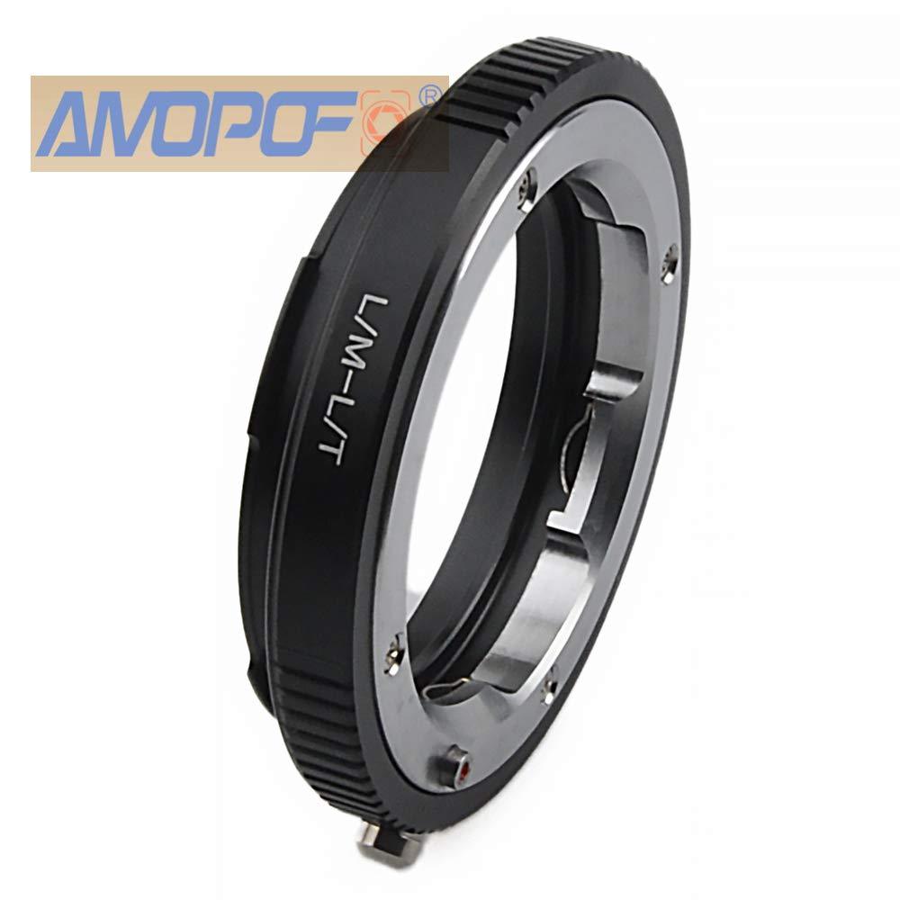 LM to L/T Lens Adapter, Compatible with Leica M Zeiss ZM,Voigtlander VM Lens to Leica L Mount CameraT,Typ701, yp701,TL,TL2,CL (2017), SL, Typ601,Typ601,S1 / S1R Leica M to Leica L Lens adapter