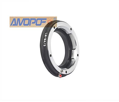 LM to M4/3 Lens Adapter, Compatible with for Leica M Zeiss ZM,Voigtlander VM Lens to with Micro 4/3(MFT, M4/3) Mount Camera, Such as for Olympus EP1,EP2,EP3,EPL1,EPL2,EPL3,EPL5,EPM1 Leica M to M4/3 Lens adapter