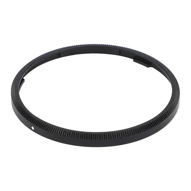 Haoge RRC-GNB Black Metal Decorate Ring Cap for RICOH GR III GRIII GR3 Camera Replaces GN-1 Ring Cap (Black)