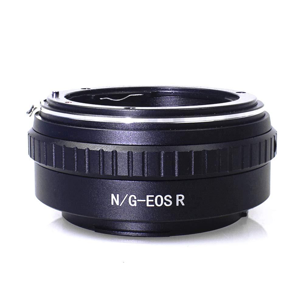 Nikon G to EOS R Lens Adapter, Compatible with Nikon F Mount Nikkor G-Type D/SLR Lens to Canon EOS R Mirrorless Camera Nikon G to EOS R Lens adapter