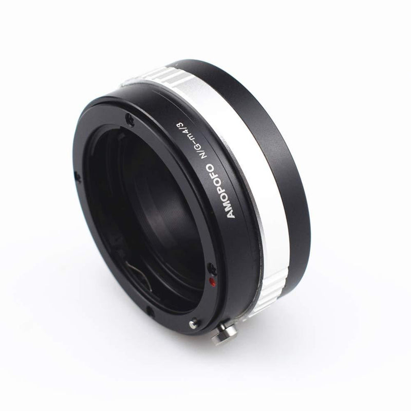 AI G to M4/3 Lens Adapter, Compatible with for Nikon F Mount Nikkor G-Type D/SLR Lens to with Micro 4/3(MFT, M4/3) Mount Camera, Such as for Olympus EP1,EP2,EP3,EPL1,EPL2,EPL3,EPL5,EPM1 Nikon G to M4/3 Lens adapter