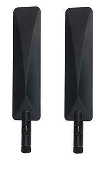 HzLabs: 3G/4G/LTE/Cat 1M Multiband Omni-Directional Antenna Compatible with Cradlepoint, Digi, Sierra Wireless, Ublox and Others (2 Pack)