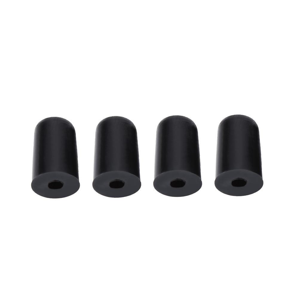 Vbestlife 4 Pcs Rubber Tip for Cello Endpin Tip Cap Protector Non-Slip Cap Instrument Protector