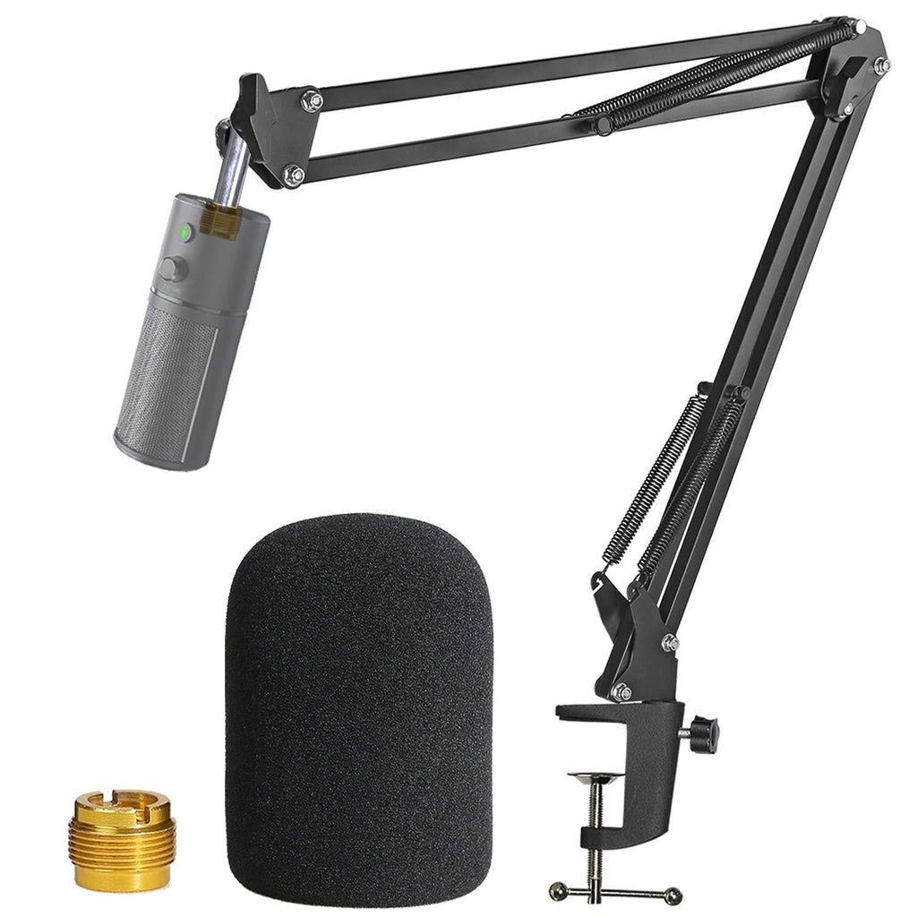 [AUSTRALIA] - Razer Seiren X Boom Arm with Pop Filter - Mic Stand with Foam Cover Windscreen for Razer Seiren X Streaming Microphone by YOUSHARES 