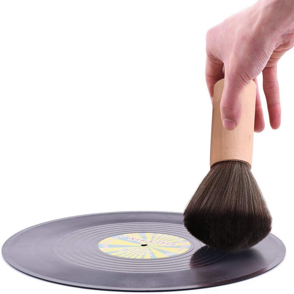 LP Turntable Vinyl Record Cleaning Brush Carbon Fiber Anti-Static Brush for Vinyl Record CD PS4 Xbox Disk