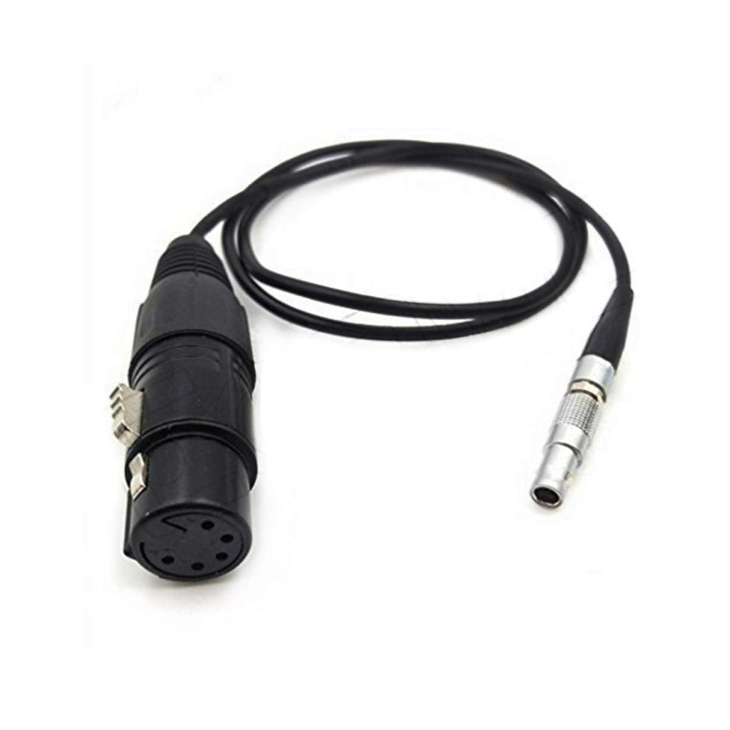 SZRMCC XLR 5 Pin Female to 00B 5 Pin Audio Input Cable for Arri Alexa Mini and Z CAM E2 Camera (Straight, 1m) Straight