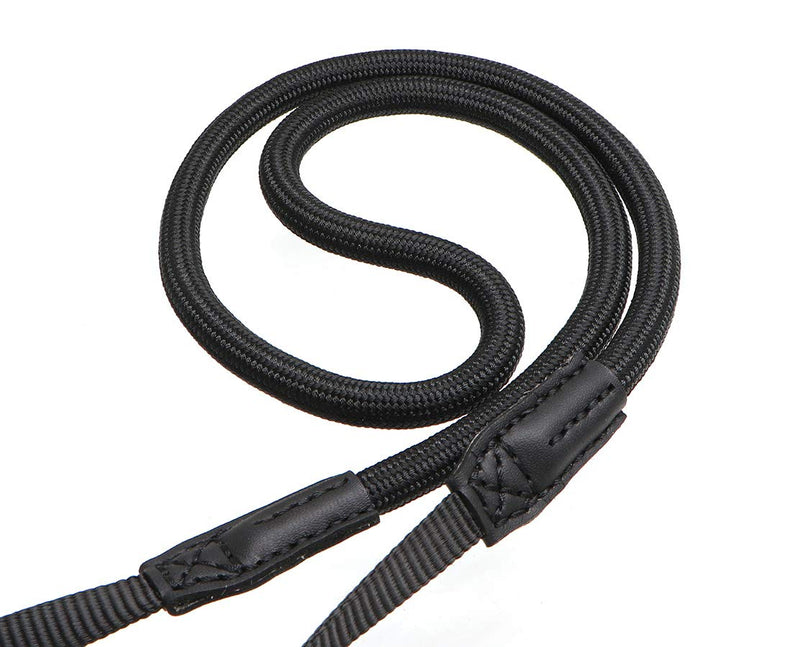 HITHUT Quick Release Camera Neck Strap Shoulder Strap Belt for Mirrorless Digital Cameras Climbing Rope with Quick Release QD Loops Connector with O-Ring Adjustable Length 30-53inch Black
