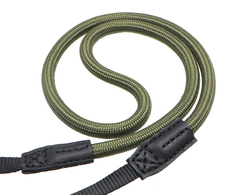 [AUSTRALIA] - HITHUT Quick Release Camera Neck Strap Shoulder Strap Belt for Mirrorless Digital Cameras Climbing Rope with Quick Release QD Loops Connector with O-Ring Adjustable Length 30-53inch Green 