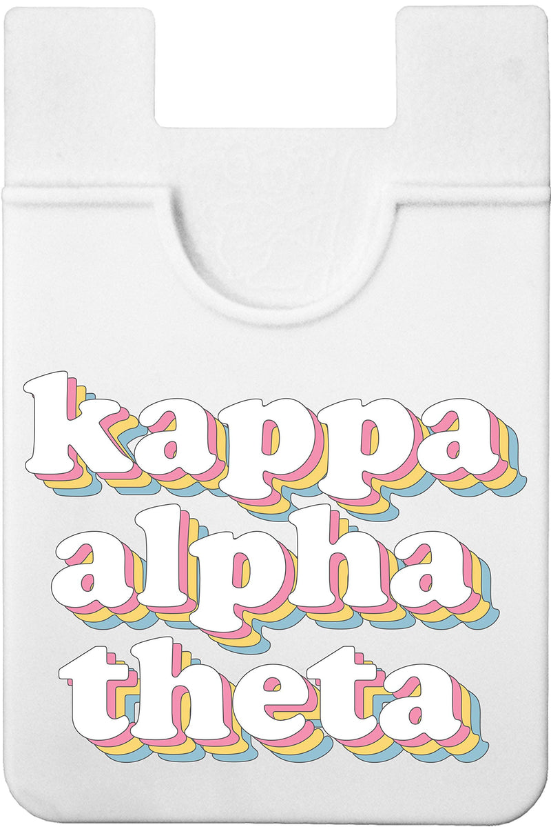 [AUSTRALIA] - Sorority Shop - Kappa Alpha Theta - Retro Koala Pouch - Adhesive Cell Phone Wallet 