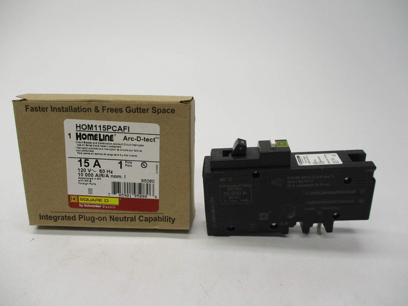 Square D HOM115PCAFI 15A 120V NSNP