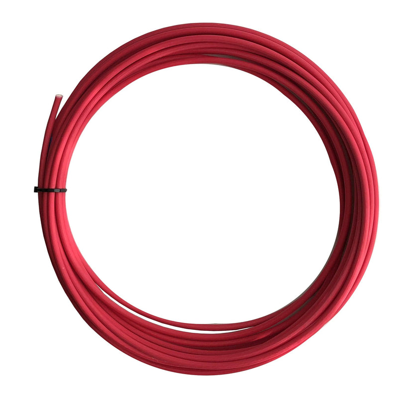 MGI SpeedWare Automotive Primary Wire, Stranded Copper, Cross-Linked High-Temperature GXL - 25ft (10 Gauge, Red) 10ga - 25ft
