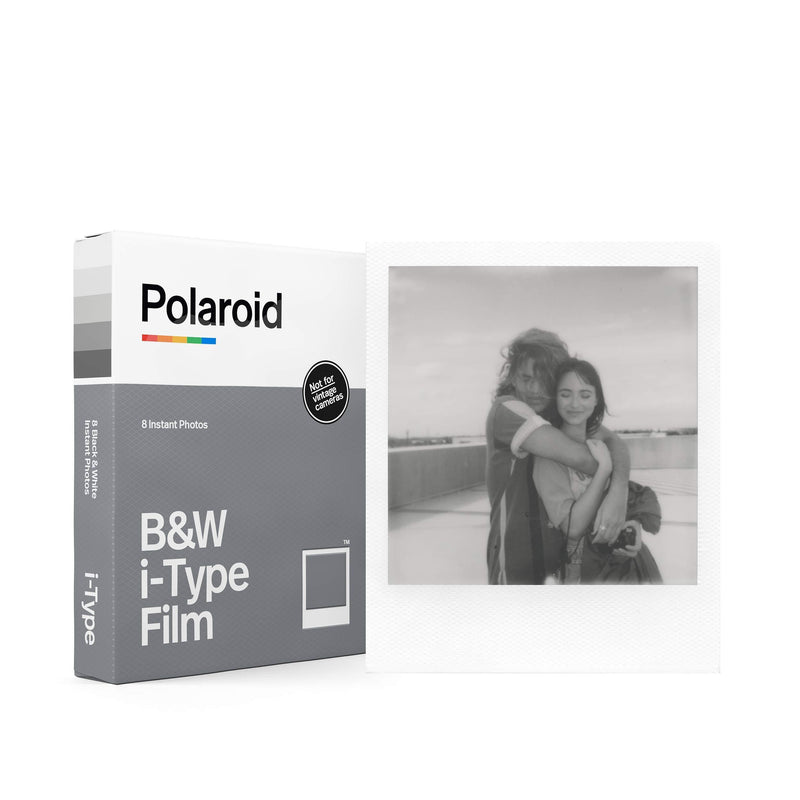 Polaroid Black and White Film for I-Type (8 Photos) (6001) B&W Film