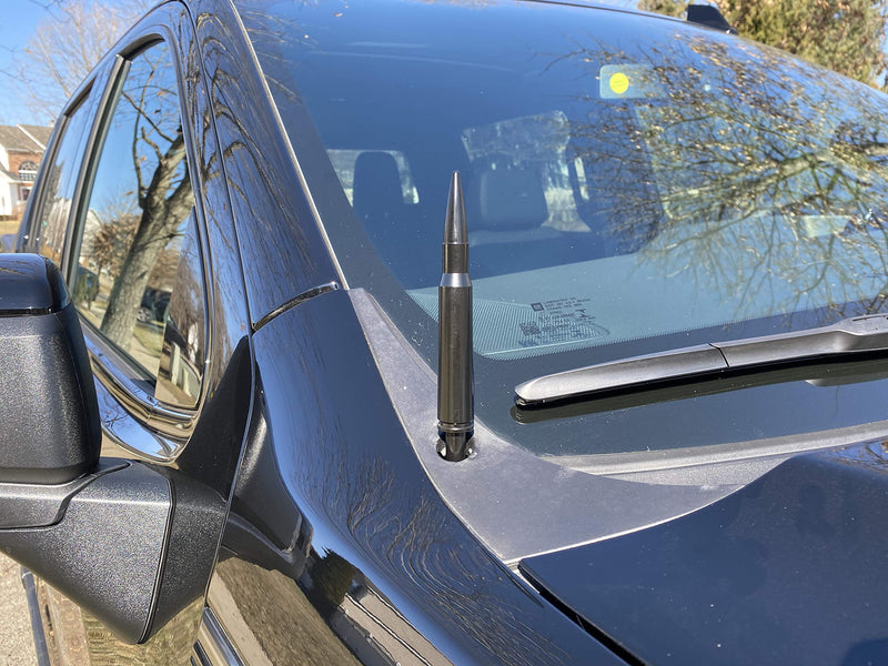 Bullet Style 0.5 Cal Antenna Mast for GM Cars and Trucks