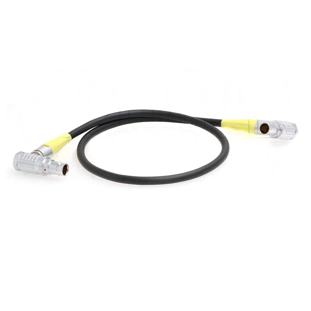 SZRMCC Right Angle 1B 7 Pin Male to Right Angle 1B 7 Pin Digital Lens Motor Cable for Preston MDR Bartech Heden to FIZ Right Angle to Right Angle 7Pin