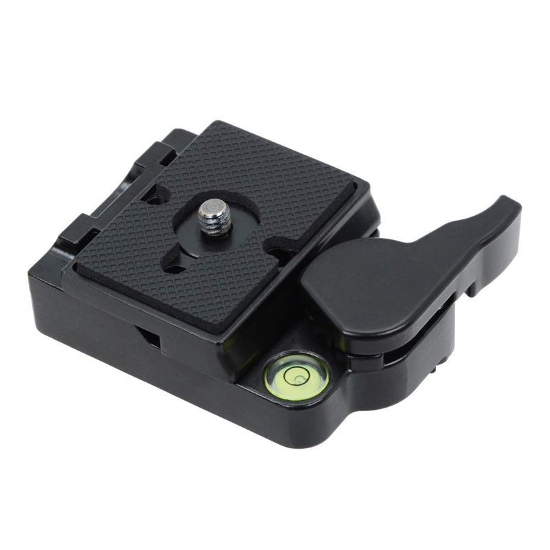 SIOTI 323 RC2 Quick Release Plate Adapter, Rapid Connect Adapter with Quick Release Plate for Manfrotto Monopod, Manfrotto Tripod, or Other Ball Head and Tripod QR Plate for 323