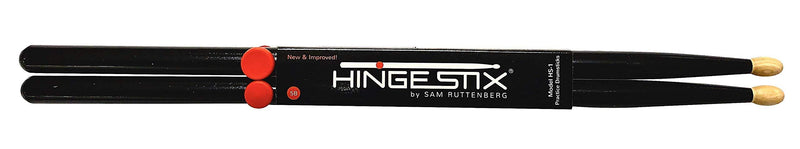 HINGESTIX - Practice Drumsticks, a learning tool that reinforces proper grip, finger technique, and rebound