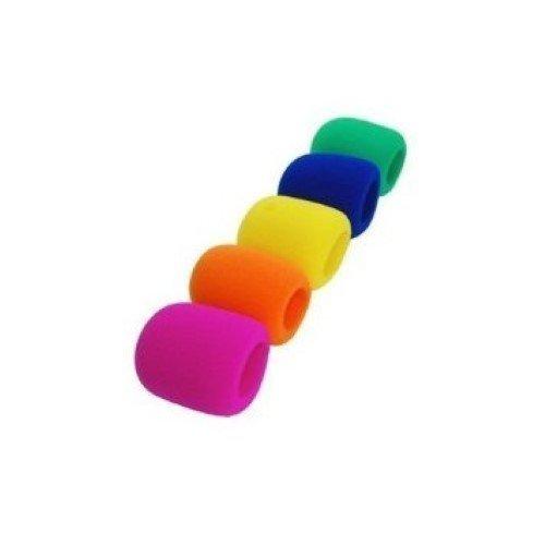 Bluecell 5 Pack Blue/Green/Yellow/Hot Pink/Orange Handheld Stage Microphone W.