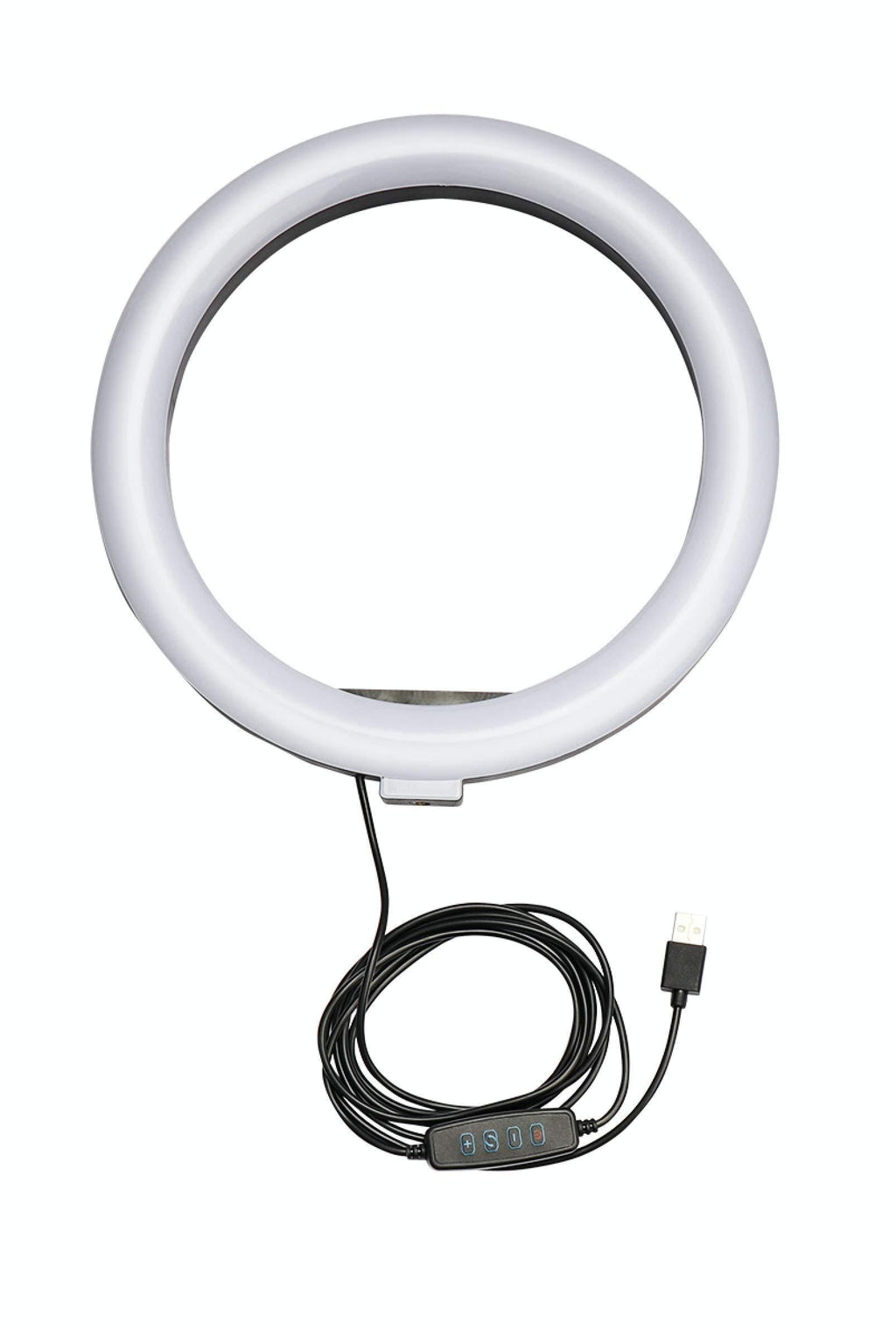 Ring Light 10 Inches - 3 Color Temperatures, 10 Brightness Levels, LED Lighting for Social Media/TikTok/Instagram/Facebook/Streaming/YouTube/Photography/Makeup