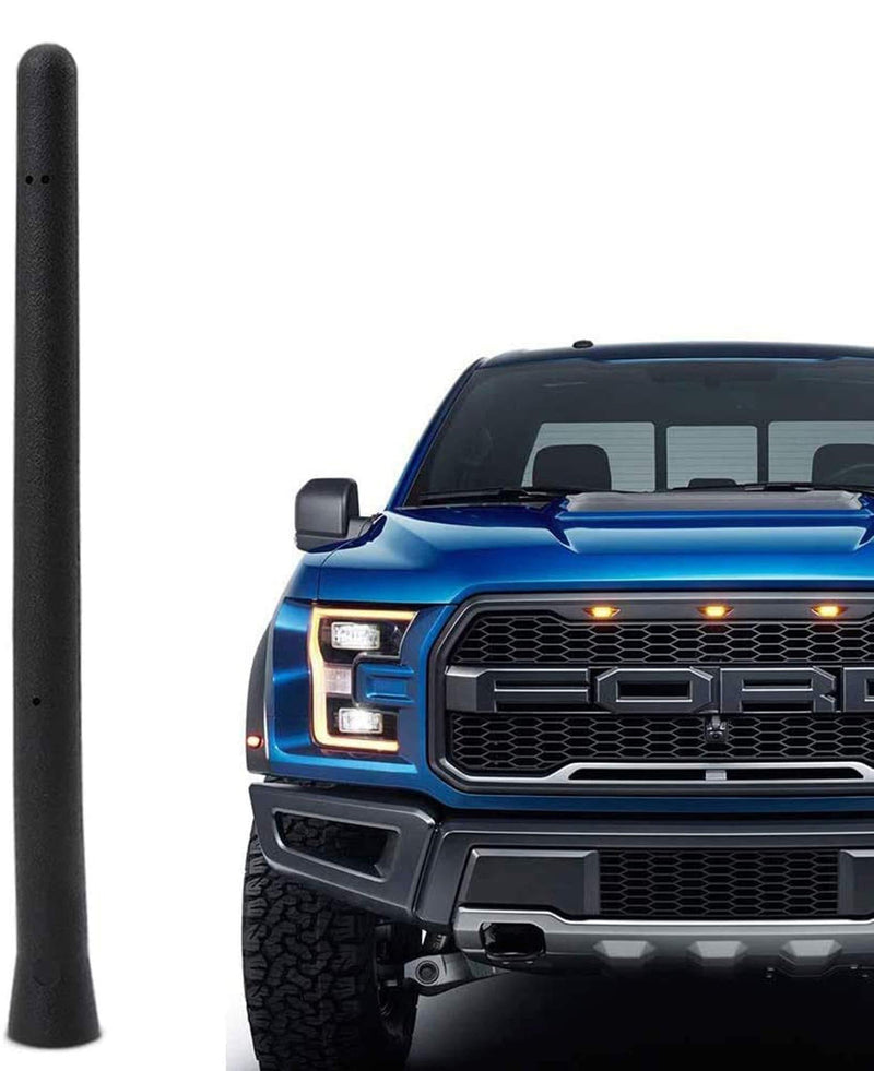 Car Wash-Proof Short Antenna Replacement for Ford F150 Raptor 2009-2020 | Designed for Optimized FM/AM Reception | 7 Inches Large
