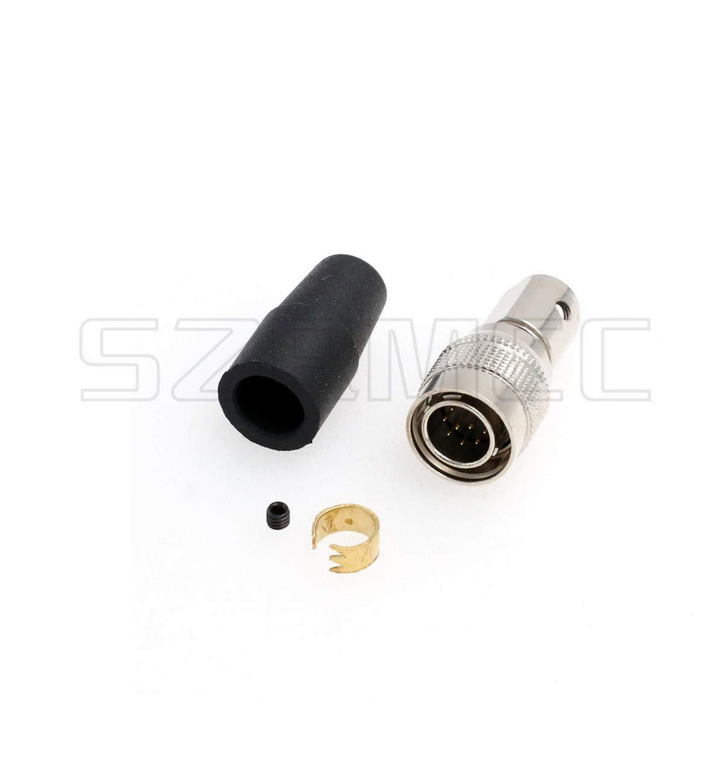 SZRMCC HR10A-10P-10P 10 Pin Male Push-Pull Self-Locking Connector Plug for Industrial Camera