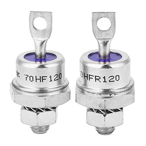 5 Pairs Spiral Rectifier Diode Chassis Stud Mounting Diode for Battery Charging Motor Control Power Supply Welder Machine Control