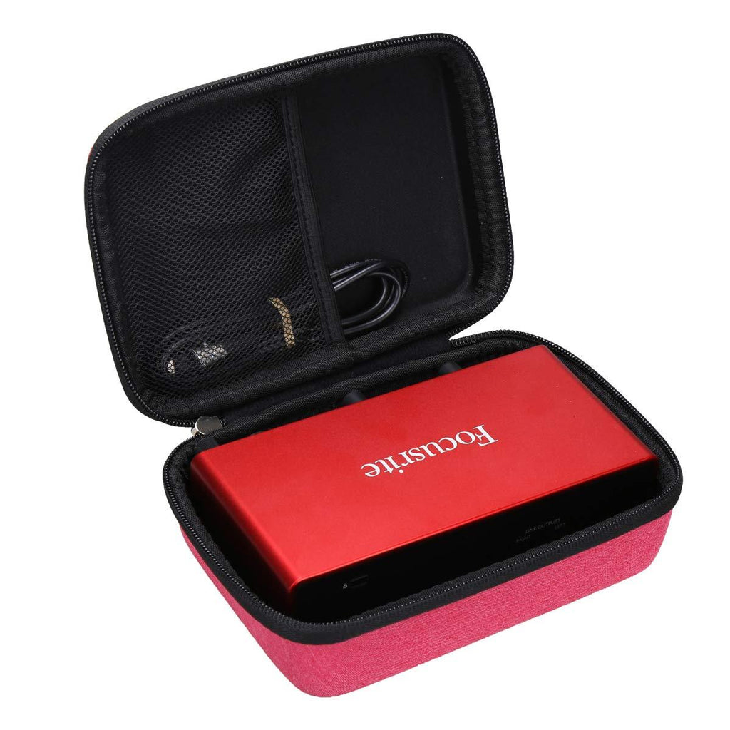 [AUSTRALIA] - Aproca Hard Carry Travel Case For Focusrite Scarlett 2i2 (3rd Gen) USB Audio Interface 