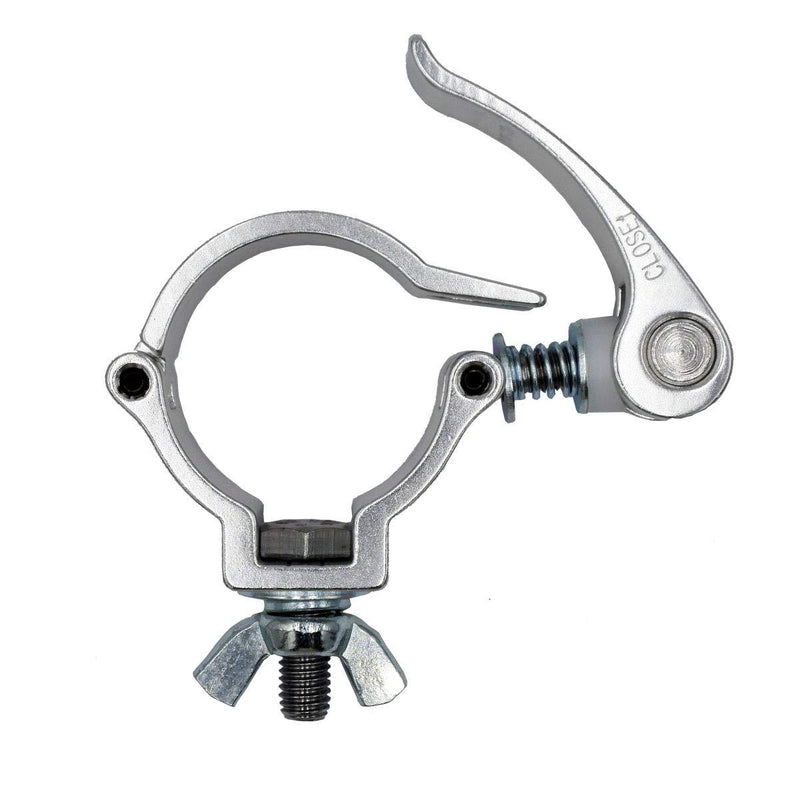 [AUSTRALIA] - Stage Light Clamp 2 inch Fit 48-50mm OD Truss Pipe Quick Release Heavy Duty 220 Lbs Aluminum Alloy for Moving Head Light Par Lighting Spotlight 