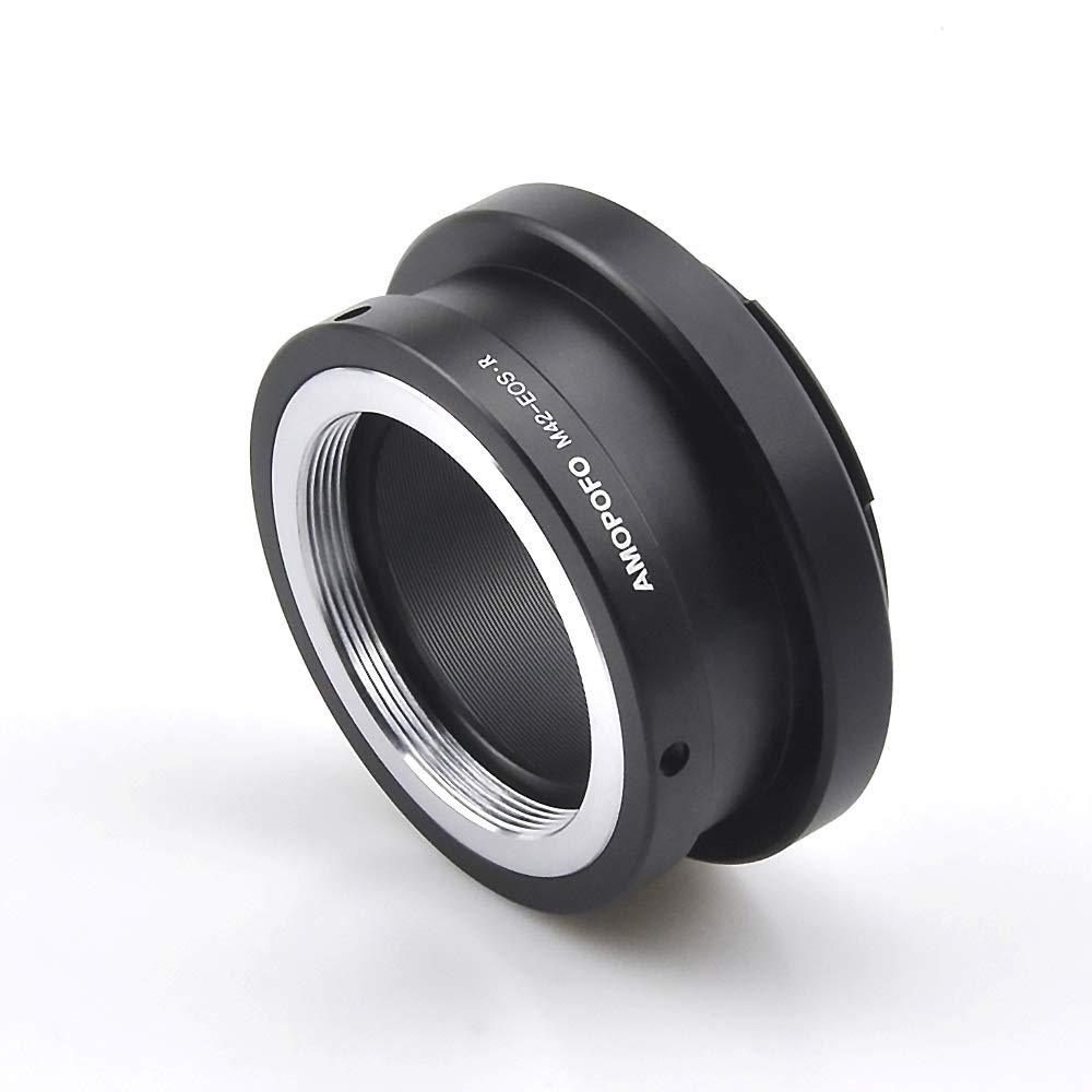 M42 to EOS R Lens Adapter, M42 (42x1mm) Screw Mount Lens Compatible with Canon EOS R Mirrorless Camera M42 to EOS R-Mount