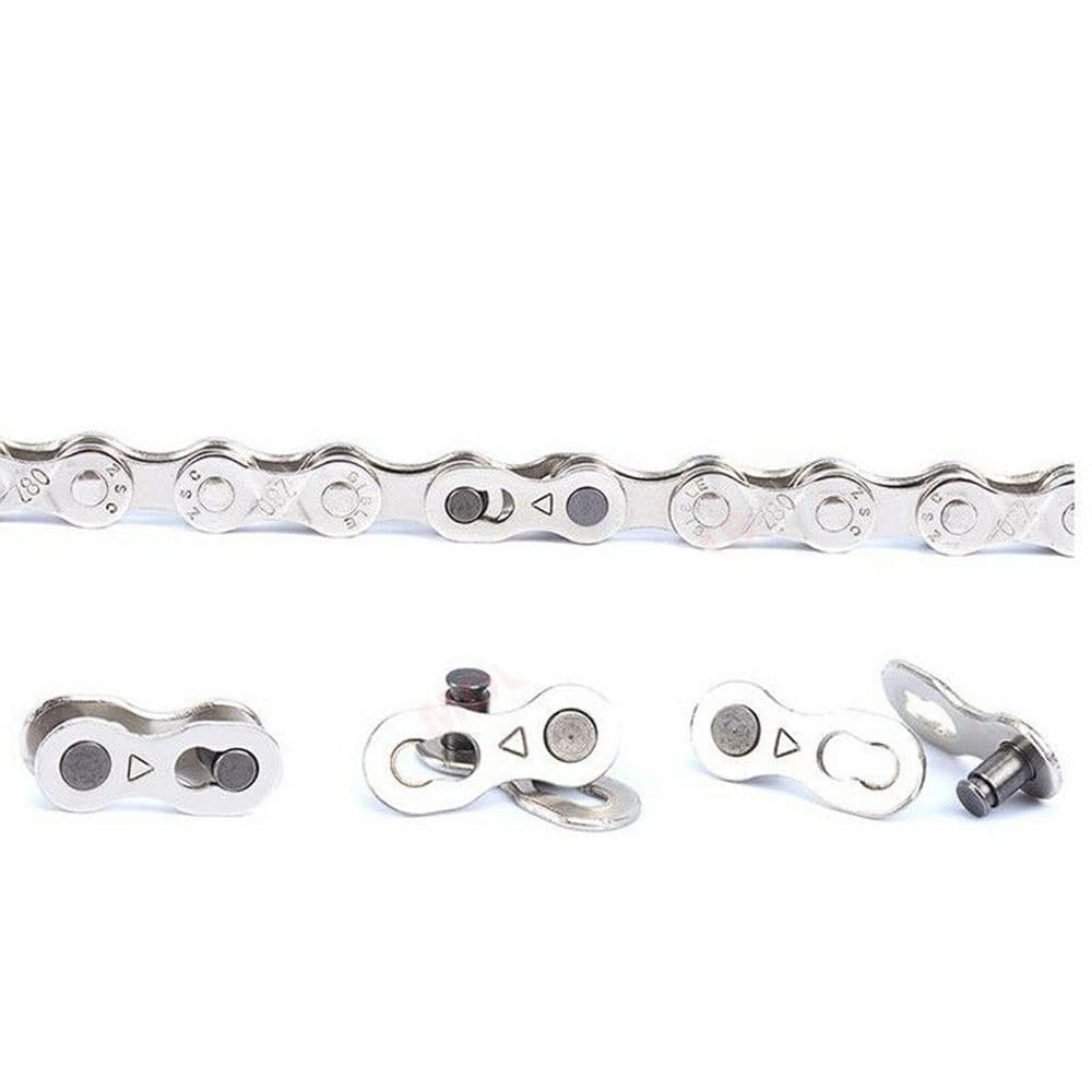 2pcs Missing Bike Master Chain Link Connector 6/7/8/910/11 Speed Chains Quick Clip (6/7/8)