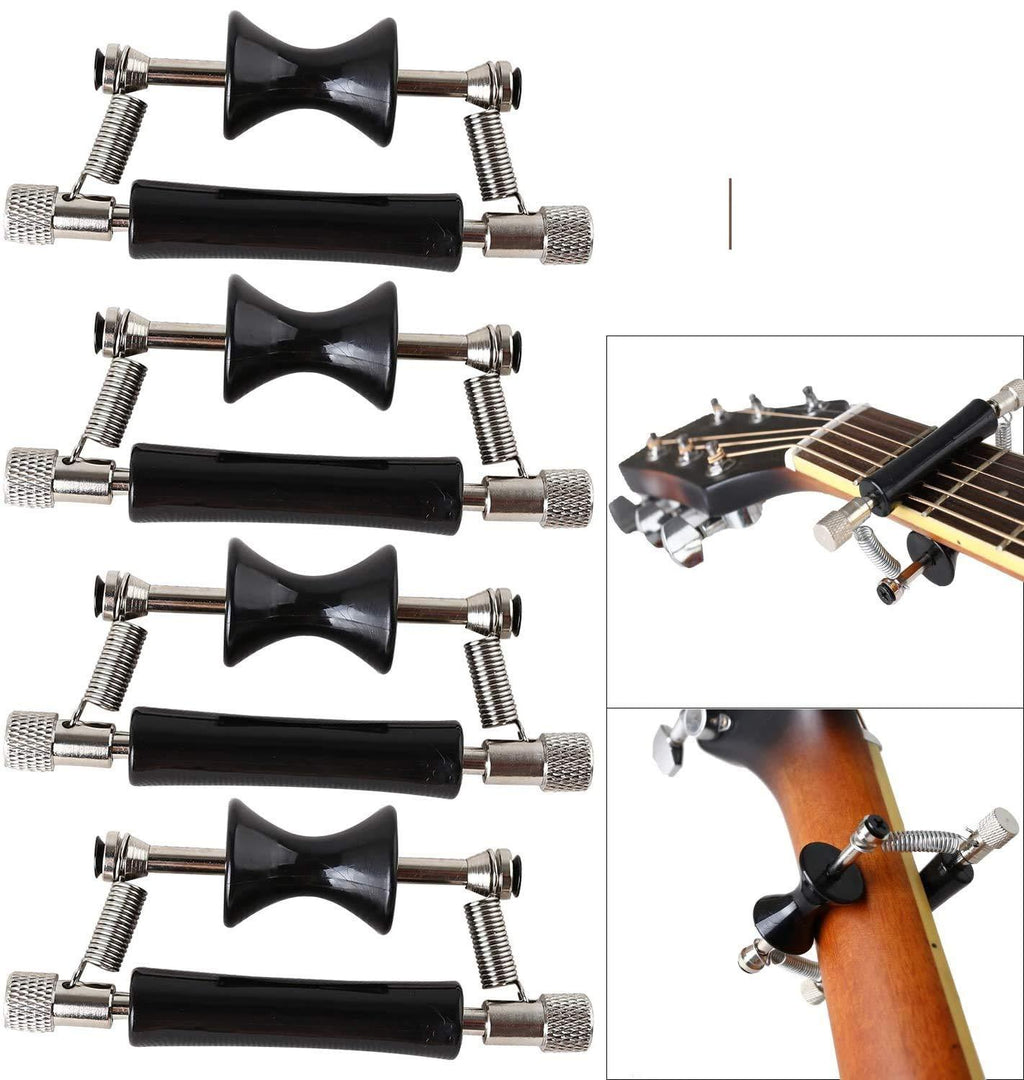 4 Pack Guitar Capo Rolling Adjustable Capo for Guitar Ukulele Mandolin Banjo Acoustic String Instruments