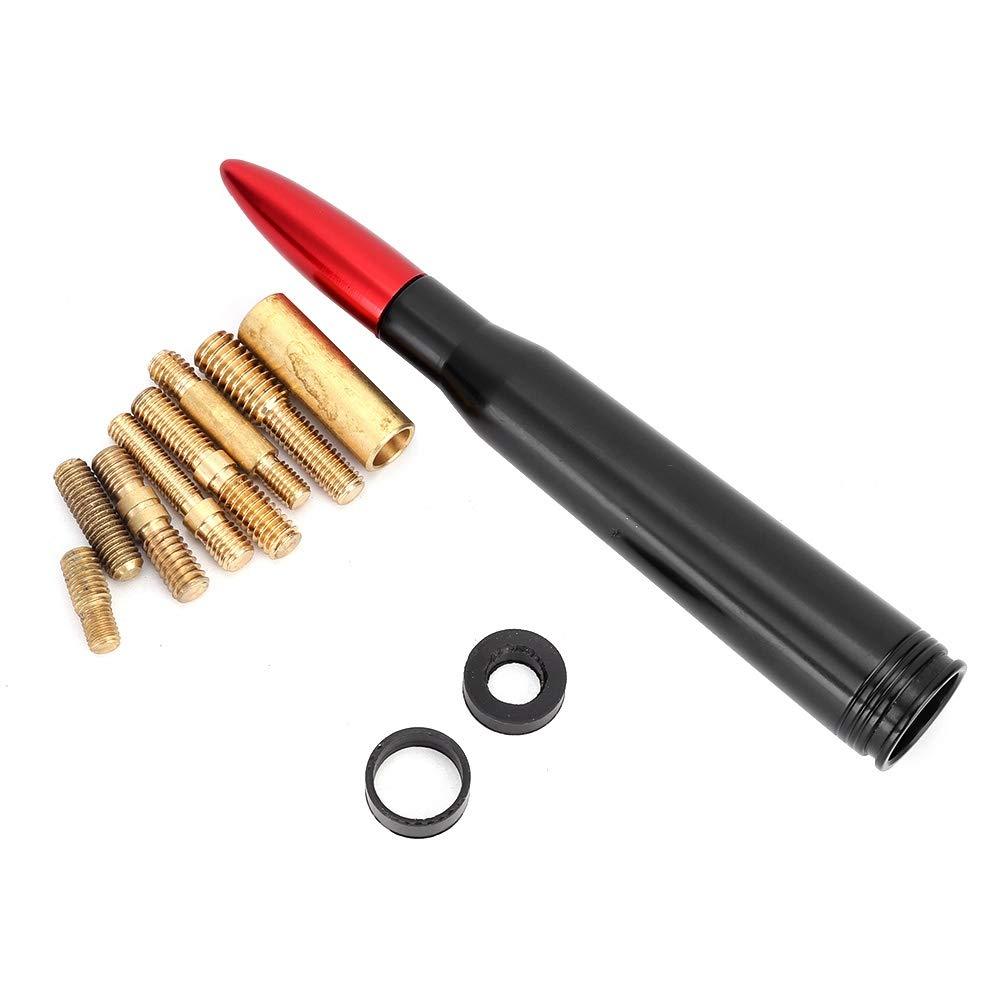 Duokon Car Antenna, Vehicle External Antenna 50. Cal Bullet Ammo Shaped Antenna Kit Fit for F150