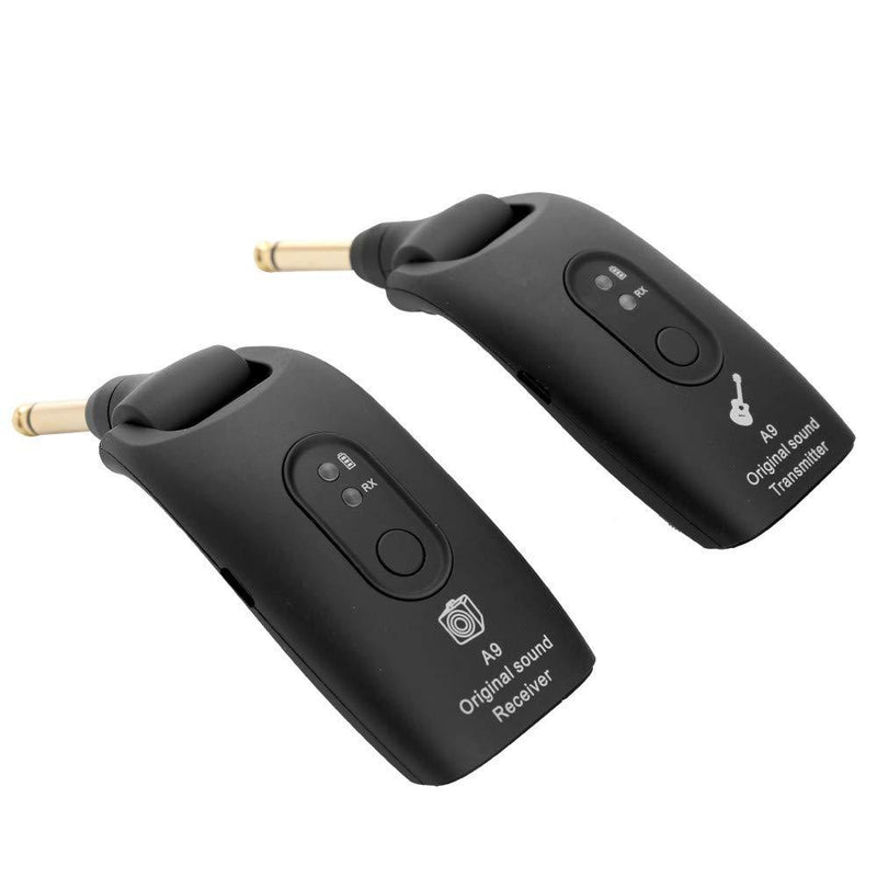 [AUSTRALIA] - Wireless Guitar System 2.4G Wireless Audio Electric Guitar Transmitter Receiver Set for Electric Guitar Bass 