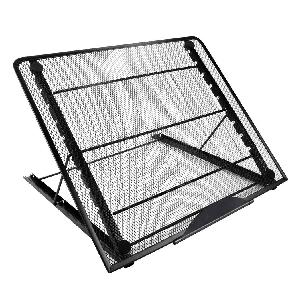 Mlife Large Size Light Pad Stand - Adjustable Light Box Laptop Stand,13.6×11.6 inch, 9 Angles Non-Skidding Metal Holder for A3 B4 A4 LED Tracing Box & Diamond Painting Light Pad B4/A3
