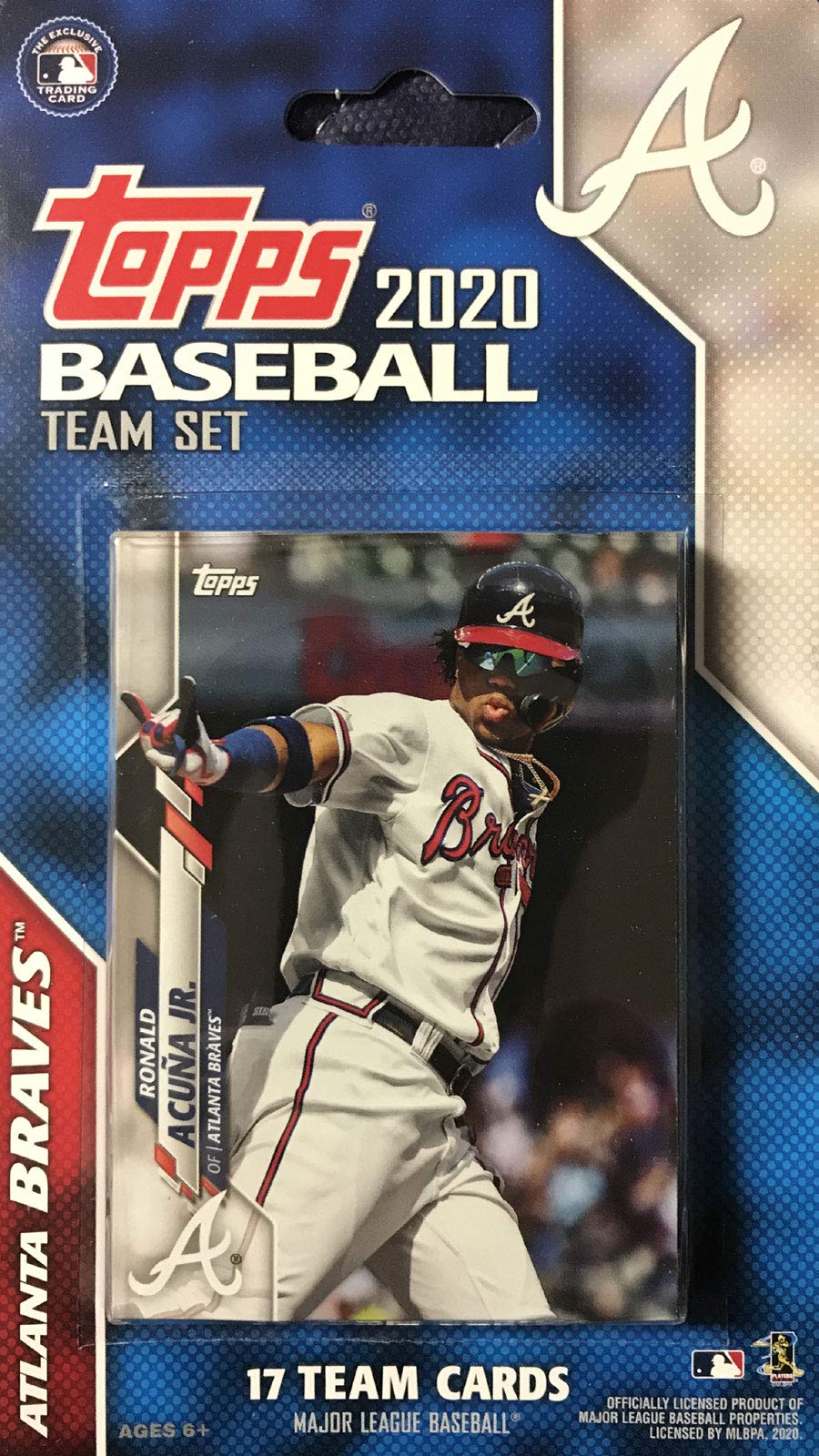 Atlanta Braves 2020 Topps Baseball Factory Sealed Special Edition 17 Card Team Set with Ronald Acuna Jr and Ozzie Albies Plus