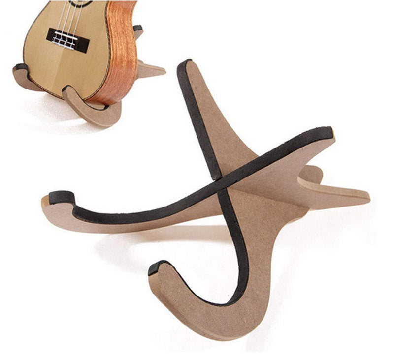 Tzong Wooden Ukulele Stand Violin Mandolin Folding Portable Stand