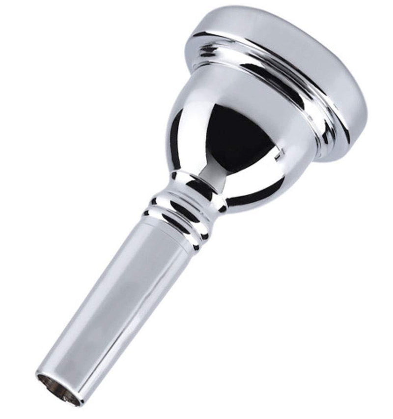 Tzong 12C Sliver Plated Metal Alto Trombone Mouthpiece Musical Instruments