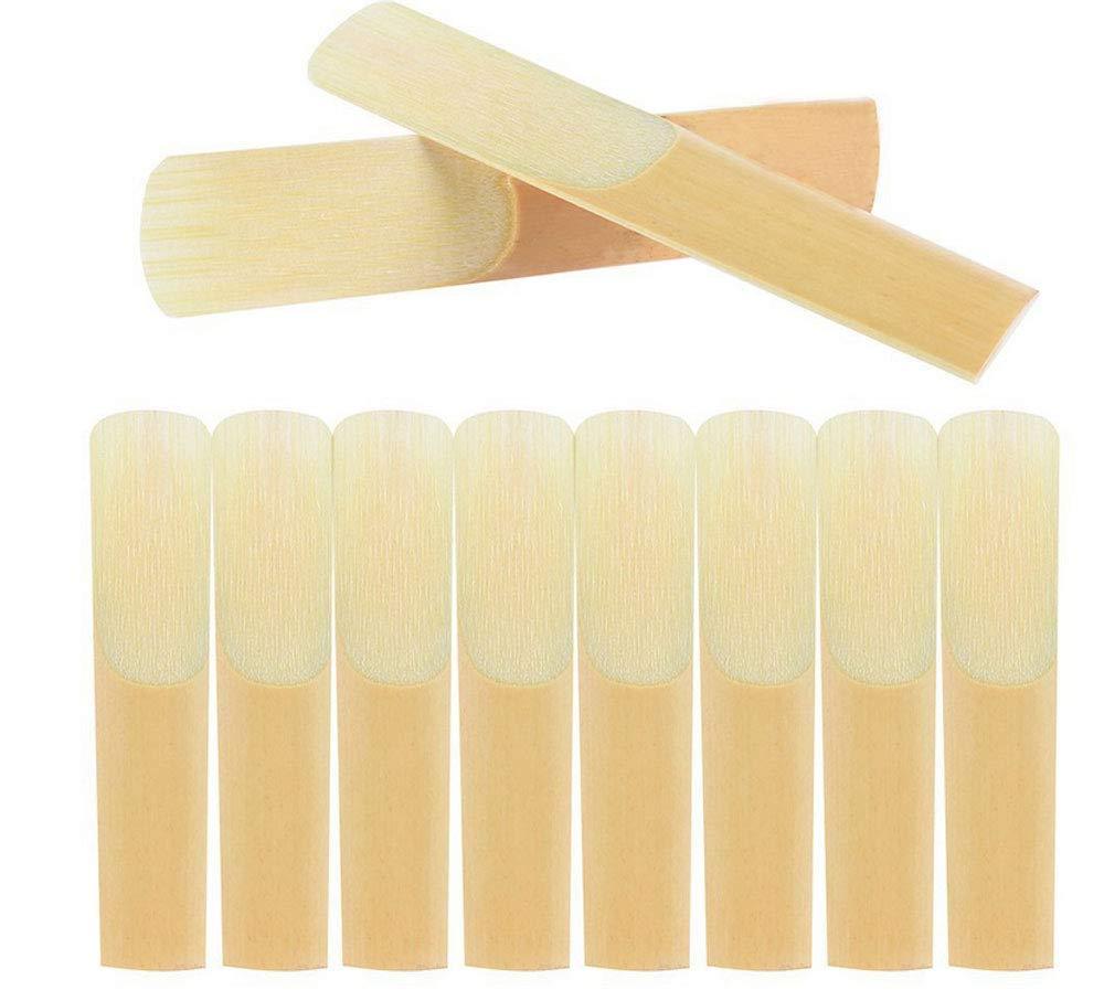 Tzong 10Pcs Tenor Sax Reed Reeds Bb Saxophone Reeds